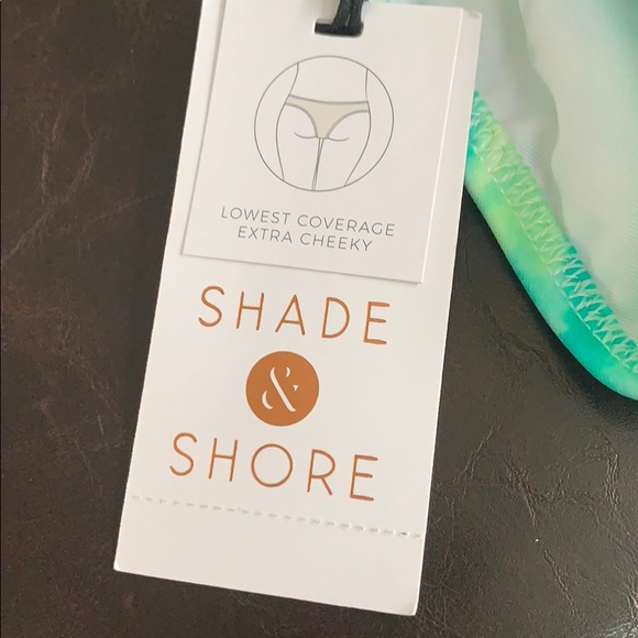 NWT TIE DIE BIKINI BOTTOMS & BLUE BIKINI TOP - Picture 4 of 11